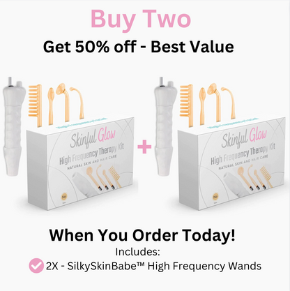 SilkySkinBabe™ High Frequency Wand